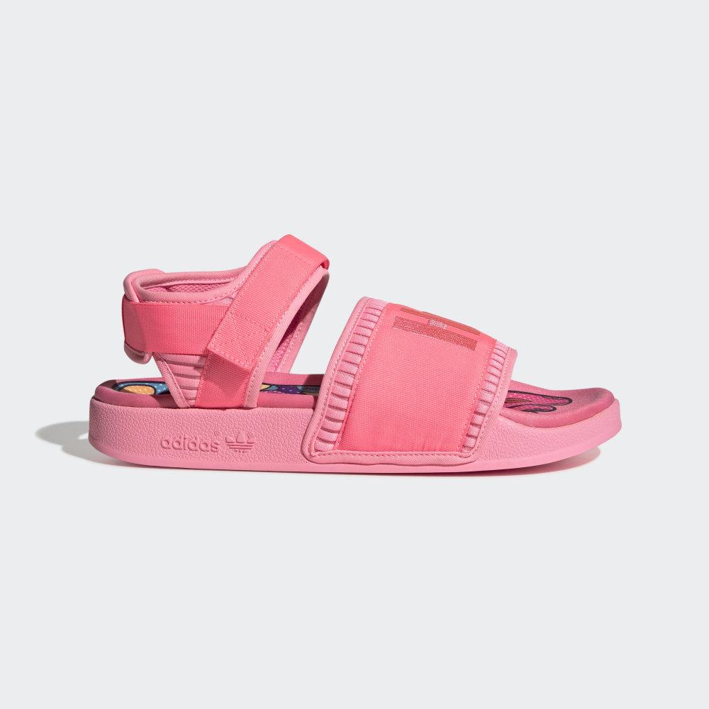 Sandale Adidas Pharrell Williams Adilette 2.0 Dama Romania - Roz FU7612